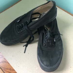 All black vans